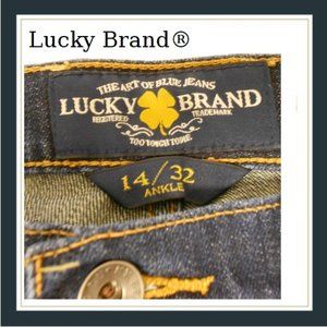 ✅ Lucky Brand Jeans Easy Rider Ankle - Size 14/32